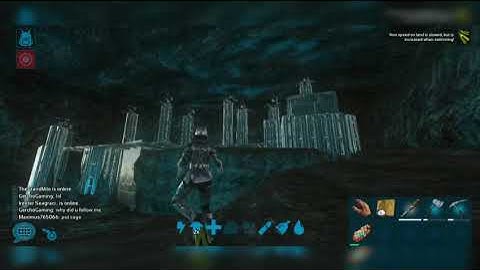 Underwater Cave Base no Tek Generator with 20 turrets: ARK Mobile
