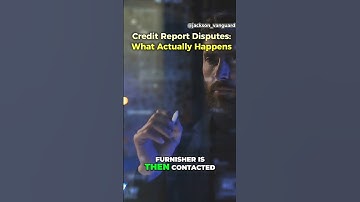 Credit Report Disputes What ACTUALLY happens #shorts
