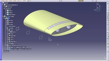 CATIA PART DESIGN - (6/11). How to create a mechanical part using CATIA Part Design