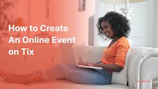 How to create an online event on Tix screenshot 2