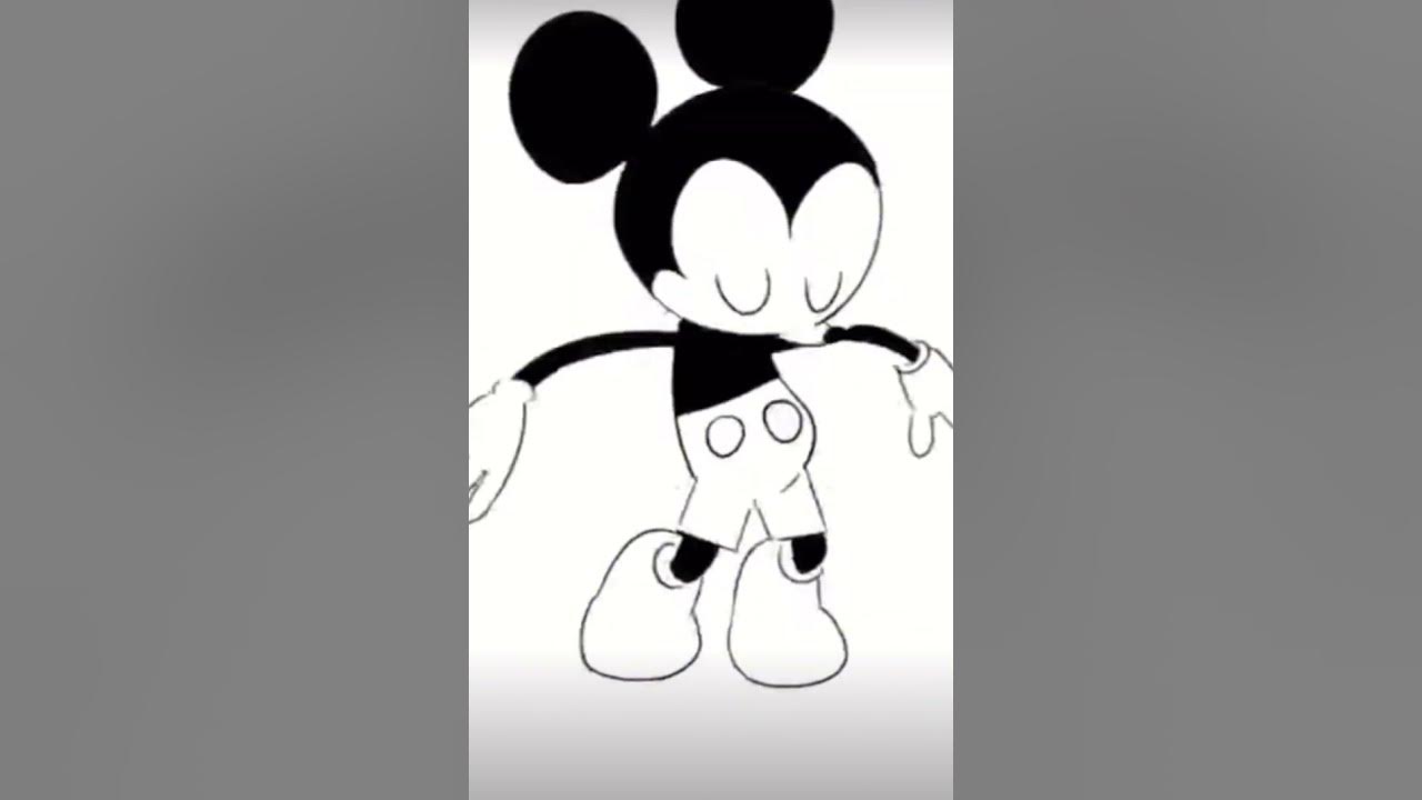 Mickey Mouse sings Shinunoga E-wa. #funny Credit. BlowArenn
