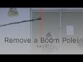 How to remove a boom pole from a shot [Part 1/2 - Static shots]