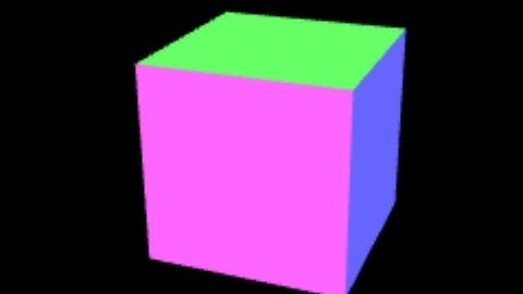 Solid 3d Cube in WebGL - ProgrammingTIL #119 WebGL Tutorial Video Screencast 0062