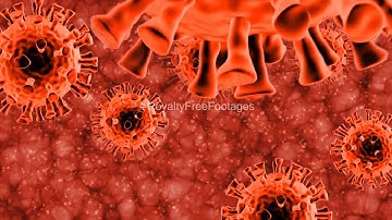 COVID-19 Corona Virus Animated Background video | Coronavirus outbreak 2020 | Royalty Free Footages
