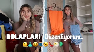 DOLAPLARI KOMPLE BOŞALTIYORUM:YENİ YIL HEDEFİM: DÜZEN🌼