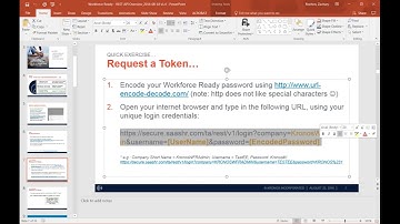 Workforce Ready - REST API Overview