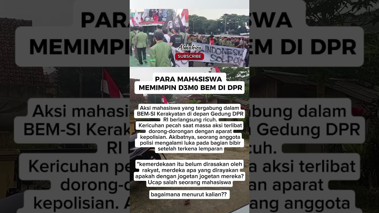 mah4sisw4pun memimpin#viral #trendingshorts #demo #mahasiswa