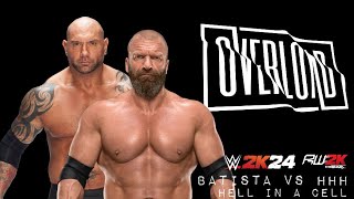 WWE 2K24 OVERLOAD EPISODE 1 BATISTA VS HHH