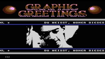 Halle Project Disc#2 - mega demo for Atari XL/XE - Protracker