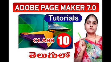 Adobe PageMaker 7.0 tutorials || Class - 10 || Learn About Type Menu || Paragraph & Indents / Tabs