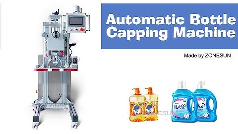 ZONESUN ZS-XG20A Automatic Screw Trigger Juice Essential Oil Shampoo Bottles Capping Machine