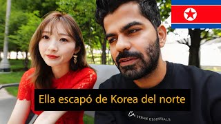 Ella escapó de Korea del norte.