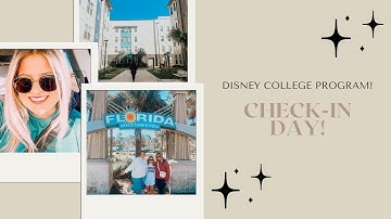 CHECK IN DAY! | disney college program spring 2022 ✨