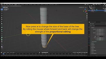 Creating a palm tree in Blender
