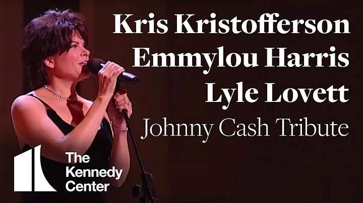 Kris Kristofferson, Lyle Lovett, Emmylou Harris (Johnny Cash Tribute) - 1996 Kennedy Center Honors