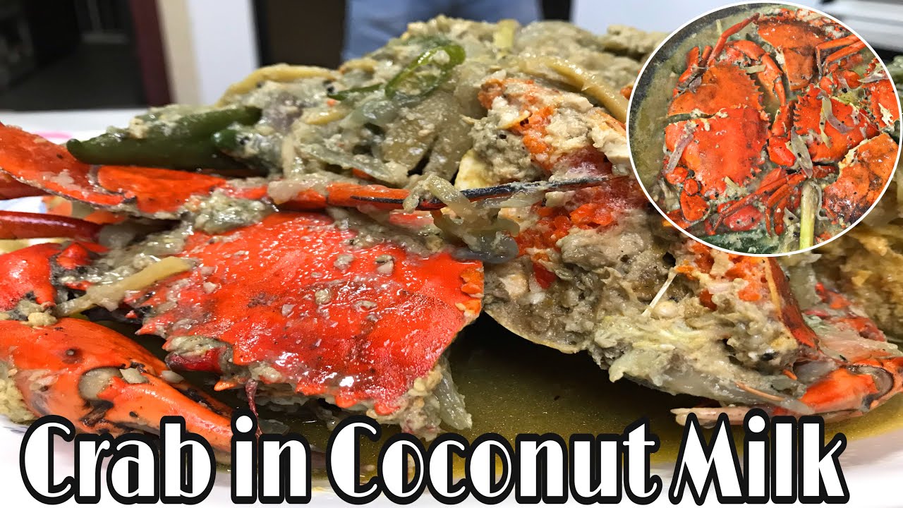 CRAB IN COCONUT MILK | Ginataang Alimango Pinoy Recipe - YouTube