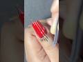 Easy striping tape nail art design #nailart #simplenails #naildecoration #nailtutorial