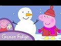 Peppa Pig Deutsch  Schnee (Ganze Folge)