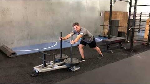 Sled Push for Strength, Power, and Muscle Endurance