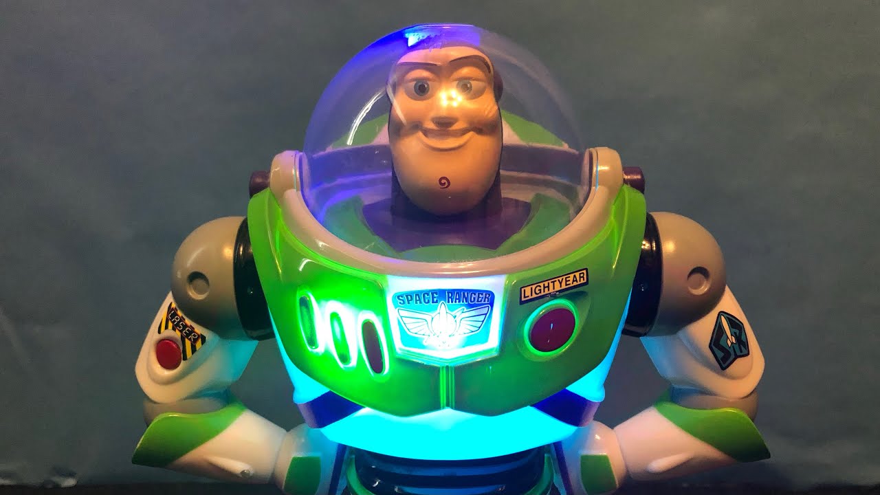 Disney Parks Buzz Lightyear Bubble Blower Toy New with Box 