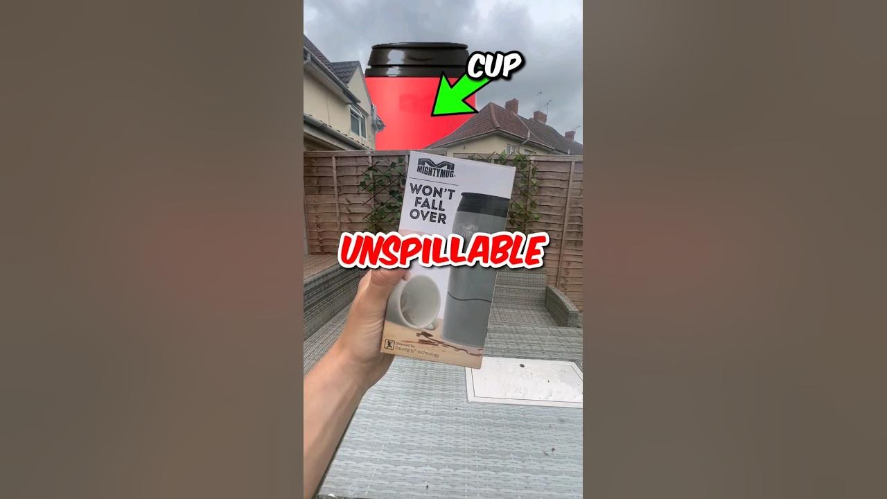 This Man's Reaction To An Unspillable Cup Is Exactly How We'd ALL