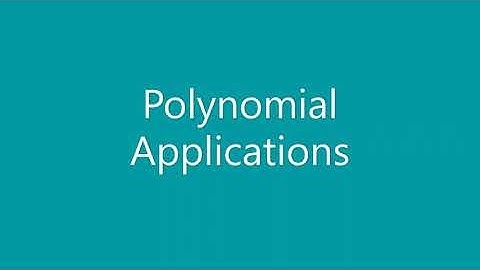 Polynomial Application