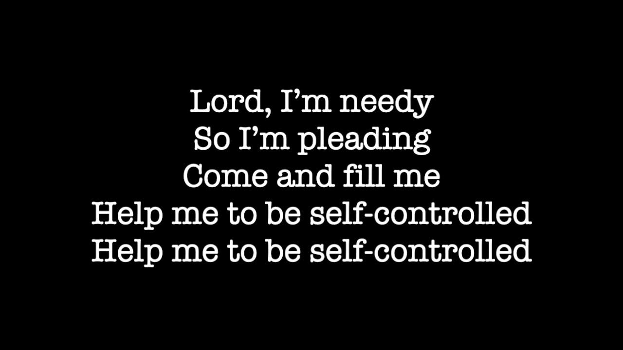 Give Me Self Control Sovereign Grace Kids (Lyrics) YouTube