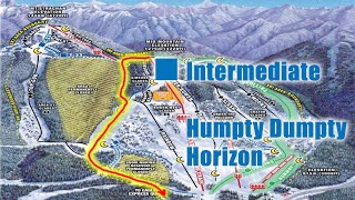 Intermediate Run: Humpty Dumpty Cypress Mountain by Silent Snowboarder 1,007 views 2 years ago 2 minutes, 30 seconds