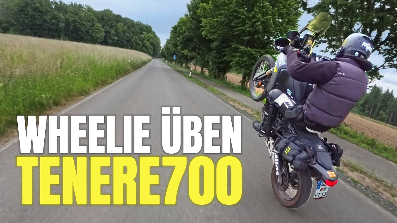 Sind WHEELIES mit Yamaha TENERE 700 machbar?!
