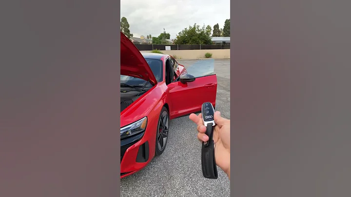 The ONLY WAY to open Audi RS E-Tron GT Frunk - DayDayNews