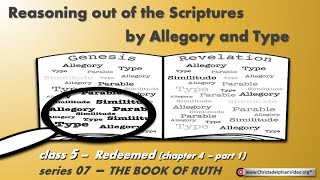 Reasoning from the scriptures Series #7 study #5   Ruth redeemed #1 (Matt Bittinger)