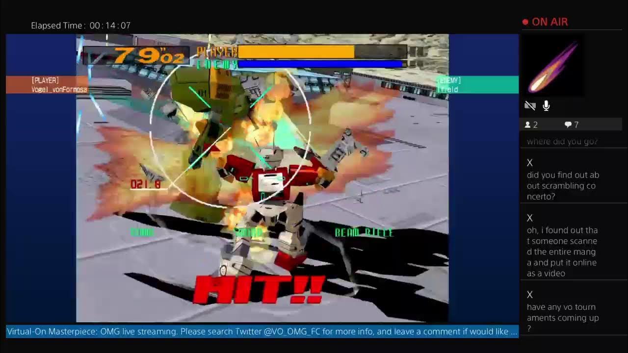 VirtualOn OMG / PS4 VO morning exercise YouTube