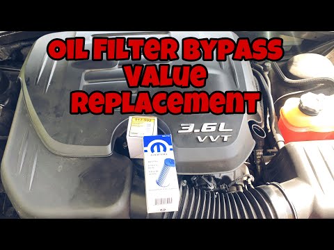 Chrysler 300 Oil Filter Bypass Valve Install