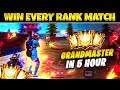 Platinum to Grandmaster fast rank push in 5 hours | Win every rank match | Solo rank push tips