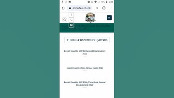 #matric #results #information