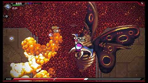 Stream Highlight: Beating the Giant Moth boss in CrossCode