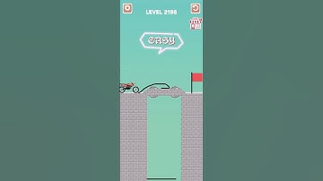 Draw bridge puzzle game level 2195 #drawing #game #Shorts