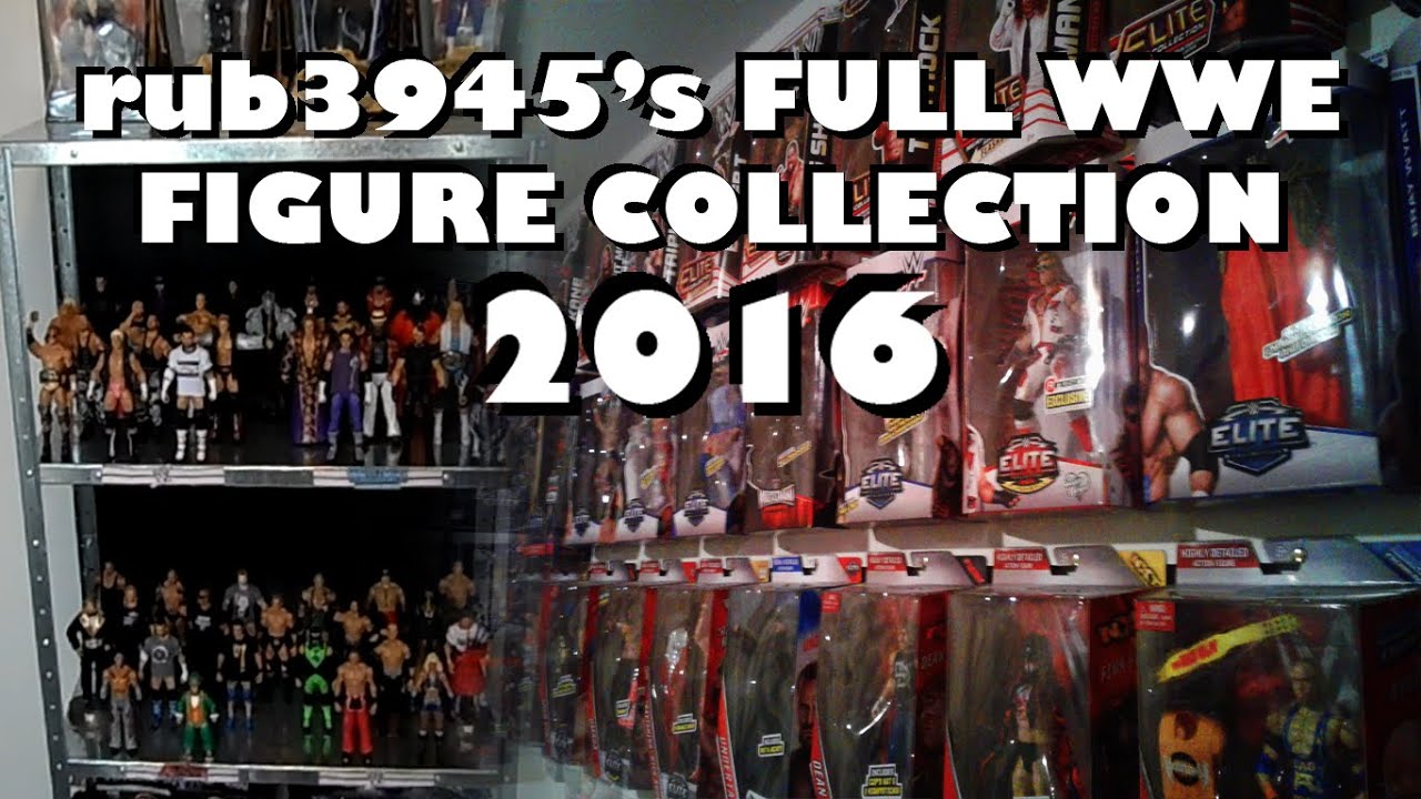 rub3945's FULL MATTEL WWE FIGURE COLLECTION 2016! ELITES, BASICS, BATTLE PACKS, DEFINING MOMENTS