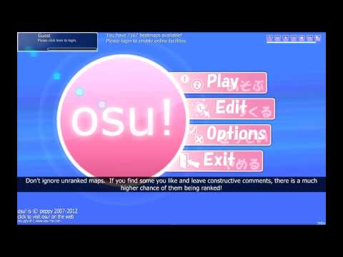 Osu not logging in