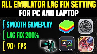 How To Fix Free Fire Lag Issue In Bluestacks || Solve Free Fire Lagging Issue In Laptop And PC screenshot 4