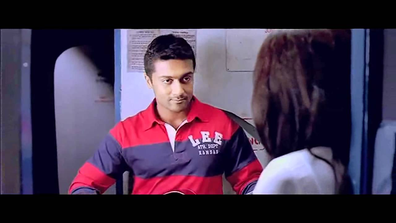 vaaranam aayiram red t shirt