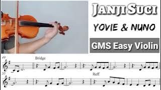 Free Sheet || Janji Suci - Yovie & Nuno || Violin Cover Sheet Music