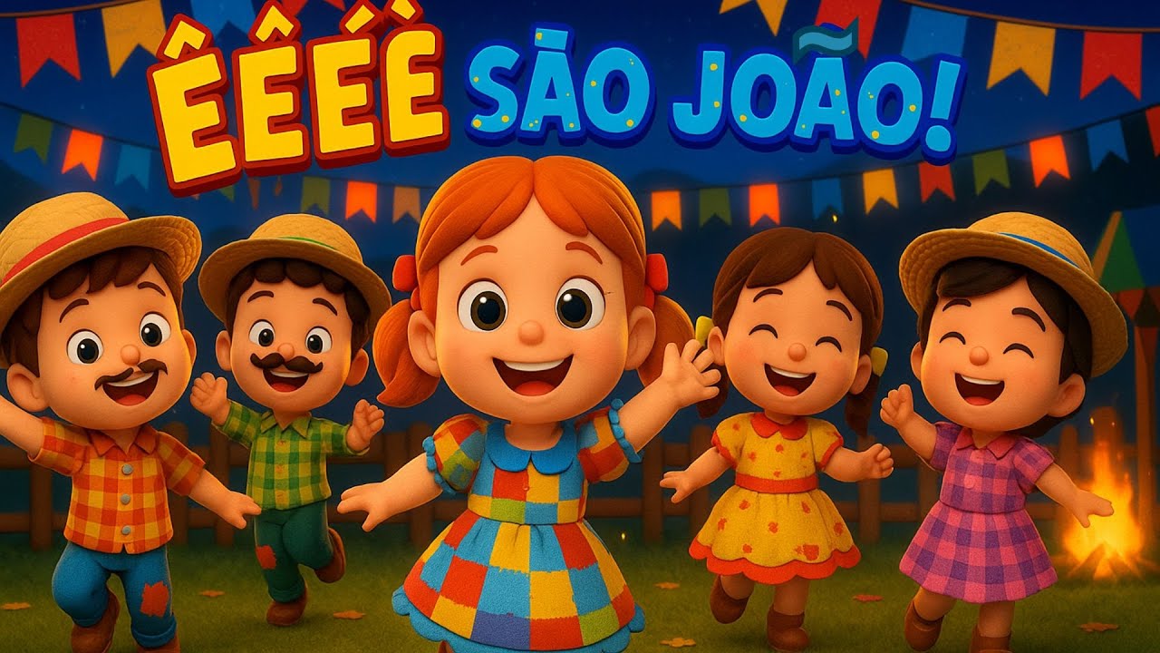 A melhor música de São João Infantil - O pai desmaiou de emoção 💐🇧🇷 ...
