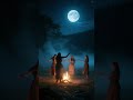 Sacred Fire Circle | Native American Flute Music at Night | Tribal Healing Meditation