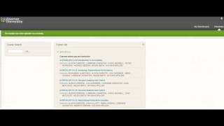 Organising My Courses List in Blackboard