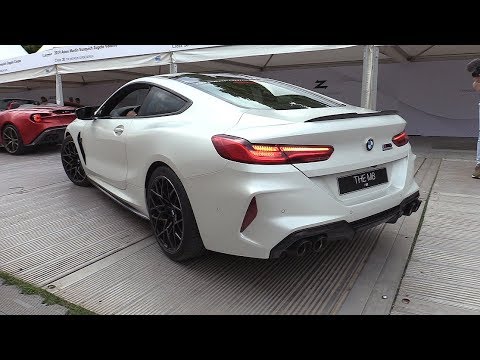 decatted-bmw-m8---start,-loud-revs,-accelerations!