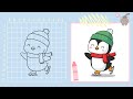 PINGÜINO paso a paso conmigo ✨???? [Activa los subtítulos]