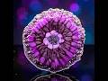 Purple passion dragon flower in epoxy resin #trending #diy #resincrafts