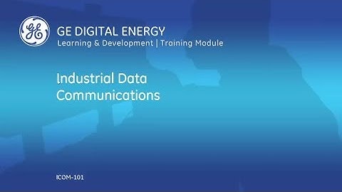 ICOM-101 l  Introduction to Industrial Communications v1