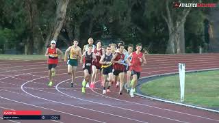 Men J 1500m: 2022-23 Victorian Milers Club - Meet 3 // aeTV